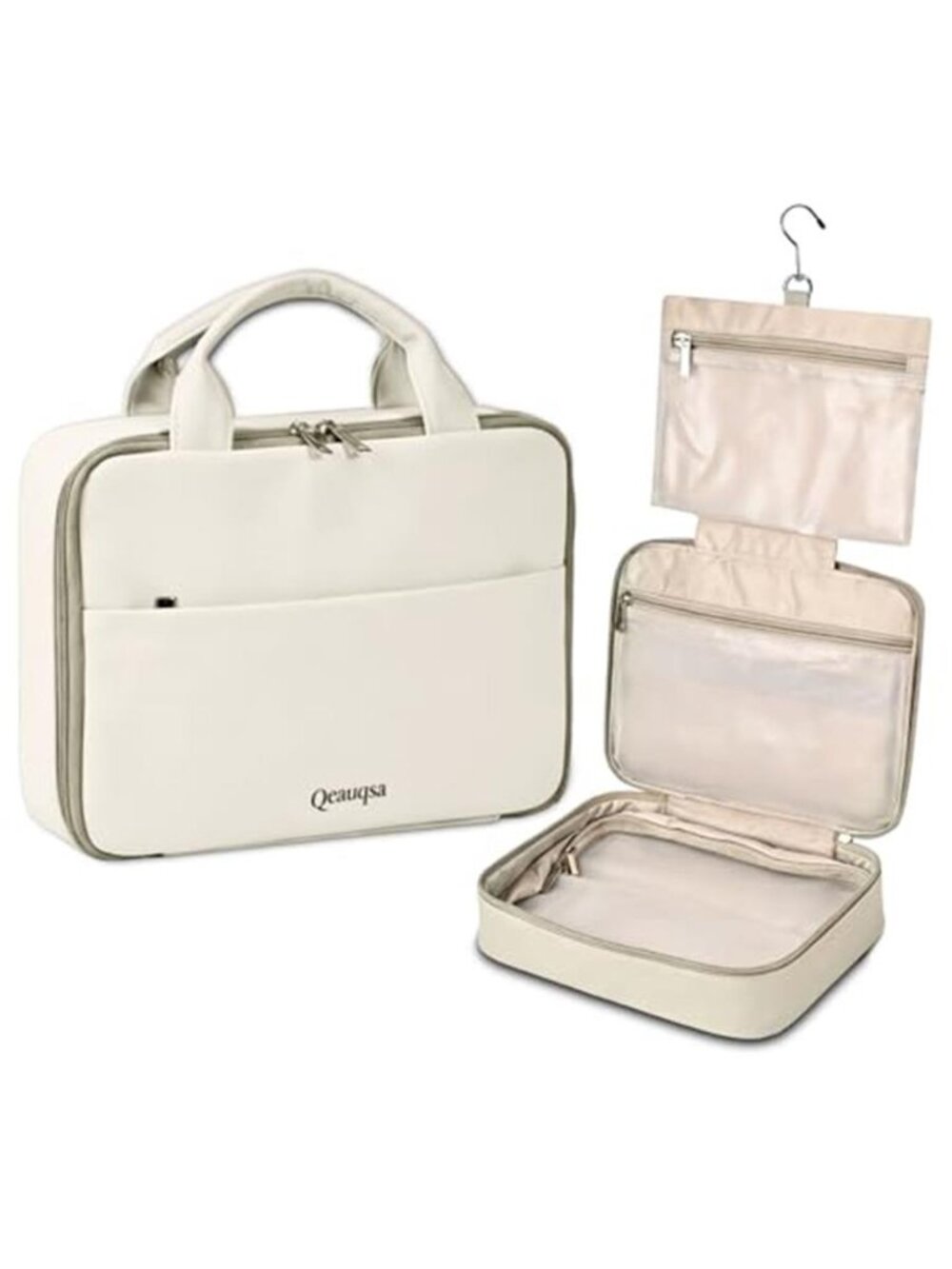 Bag Organizer Hanging Toiletry Bag for Women Travel Cosmetic Case